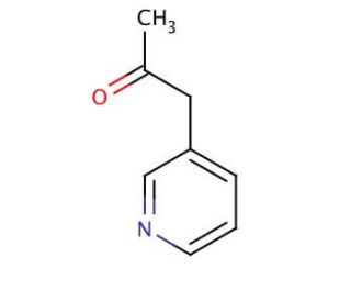 3-Acetonylpyridine (CAS 6302-03-0) - chemical structure image