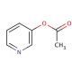3-Acetoxypyridine (CAS 17747-43-2) - chemical structure image