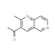 3-Acetyl-2-methyl-1,6-naphthyridine (CAS 52816-65-6) - chemical structure image