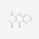 3-acetyl-4-hydroxy-2H-chromen-2-one 的分子结构, CAS编号: 2555-37-5 3-acetyl-4-hydroxy-2H-chromen-2-one (CAS 2555-37-5) - chemical structure image