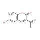 3-Acetyl-6-bromocoumarin (CAS 2199-93-1) - chemical structure image