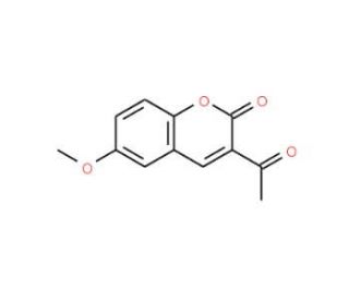 3-Acetyl-6-methoxy-2H-chromen-2-one - chemical structure image