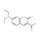 3-acetyl-7-(diethylamino)-2H-chromen-2-one (CAS 74696-96-1) - chemical structure image