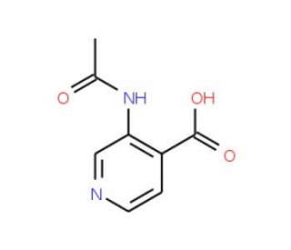 3-(Acetylamino)isonicotinic acid (CAS 215103-12-1) - chemical structure image