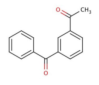 3-Acetylbenzophenone - chemical structure image