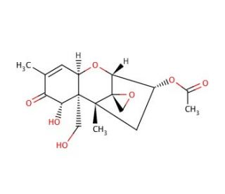 3-Acetyldeoxynivalenol (CAS 50722-38-8) - chemical structure image