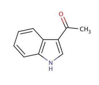 3-Acetylindole (CAS 703-80-0) - chemical structure image