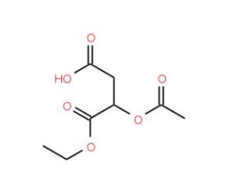 3-(Acetyloxy)-4-ethoxy-4-oxobutanoic acid - chemical structure image
