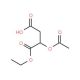 3-(Acetyloxy)-4-ethoxy-4-oxobutanoic acid - chemical structure image