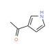 3-Acetylpyrrole (CAS 1072-82-8) - chemical structure image