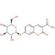 3-Acetylumbelliferyl β-D-glucopyranoside (CAS 20943-16-2) - chemical structure image