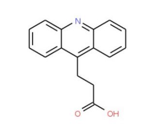 3-Acridin-9-yl-propionic acid - chemical structure image
