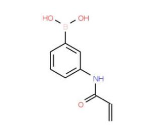3-Acrylamidophenylboronic acid (CAS 99349-68-5) - chemical structure image