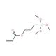 3-(Acryloyloxy)propyltrimethoxysilane 的分子结构, CAS编号: 4369-14-6 3-(Acryloyloxy)propyltrimethoxysilane (CAS 4369-14-6) - chemical structure image