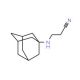 3-(Adamantan-1-ylamino)-propionitrile (CAS 32901-14-7) - chemical structure image
