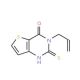 3-allyl-2-mercaptothieno[3,2-d]pyrimidin-4(3H)-one (CAS 120079-81-4) - chemical structure image