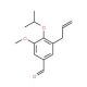 3-Allyl-4-isopropoxy-5-methoxy-benzaldehyde (CAS 883543-95-1) - chemical structure image