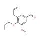 3-Allyl-5-methoxy-4-propoxy-benzaldehyde (CAS 876709-19-2) - chemical structure image