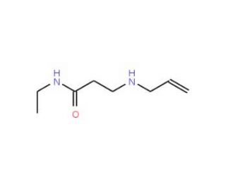 3-(Allylamino)-N-ethylpropanamide - chemical structure image