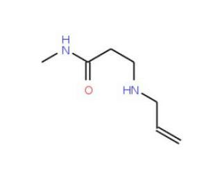 3-(Allylamino)-N-methylpropanamide - chemical structure image