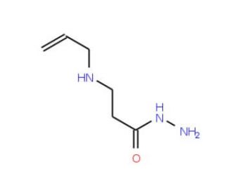 3-(Allylamino)propanohydrazide - chemical structure image