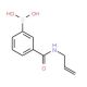 3-Allylaminocarbonylphenylboronic acid (CAS 850567-29-2) - chemical structure image