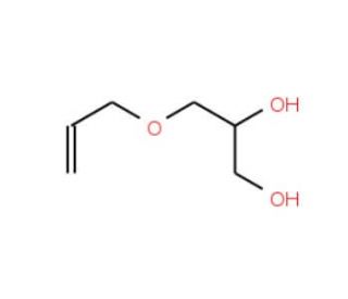 3-Allyloxy-1,2-propanediol (CAS 123-34-2) - chemical structure image