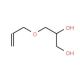 3-Allyloxy-1,2-propanediol (CAS 123-34-2) - chemical structure image