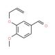 3-Allyloxy-4-methoxybenzaldehyde (CAS 18075-40-6) - chemical structure image