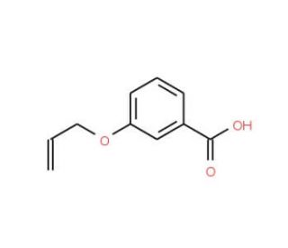 3-Allyloxy-benzoic acid (CAS 103203-83-4) - chemical structure image