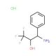 3-amino-1,1,1-trifluoro-3-phenylpropan-2-ol hydrochloride - chemical structure image