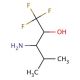 3-amino-1,1,1-trifluoro-4-methylpentan-2-ol - chemical structure image