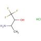 3-amino-1,1,1-trifluorobutan-2-ol hydrochloride - chemical structure image