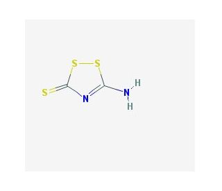 3-Amino-1,2,4-dithiazole-5-thione (CAS 6846-35-1) - chemical structure image