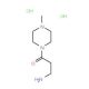 3-Amino-1-(4-methyl-piperazin-1-yl)-propan-1-one dihydrochloride (CAS 717904-35-3) - chemical structure image
