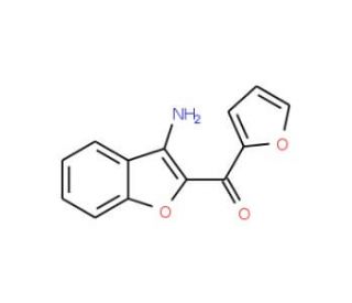 (3-amino-1-benzofuran-2-yl)(2-furyl)methanone - chemical structure image