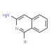3-Amino-1-bromoisoquinoline (CAS 13130-79-5) - chemical structure image