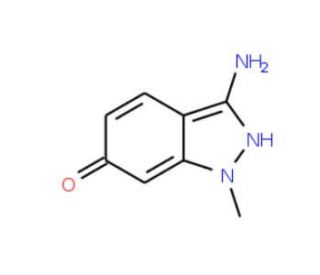 3-Amino-1-methyl-1H-indazol-6-ol - chemical structure image
