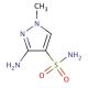 3-amino-1-methyl-1H-pyrazole-4-sulfonamide - chemical structure image