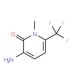 3-amino-1-methyl-6-(trifluoromethyl)-1,2-dihydropyridin-2-one - chemical structure image