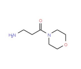3-Amino-1-morpholin-4-yl-propan-1-one - chemical structure image