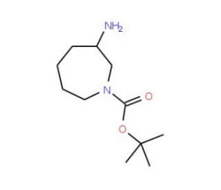 3-Amino-1-N-Boc-azepane (CAS 609789-17-5) - chemical structure image