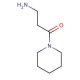 3-amino-1-(piperidin-1-yl)propan-1-one (CAS 161862-09-5) - chemical structure image