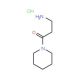 3-Amino-1-piperidin-1-yl-propan-1-one hydrochloride (CAS 221043-84-1) - chemical structure image