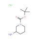 3-Amino-1-tert-butoxycarbonyl-piperidine hydrochloride (CAS 184637-48-7 (non-salt)) - chemical structure image