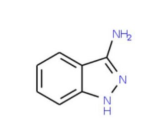3-Amino-1H-indazole (CAS 874-05-5) - chemical structure image