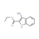 3-Amino-1H-indole-2-carboxylic acid ethyl ester (CAS 87223-77-6) - chemical structure image