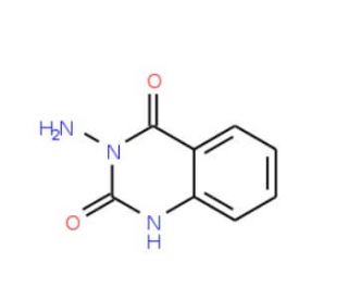 3-Amino-1H-quinazoline-2,4-dione (CAS 30386-01-7) - chemical structure image