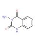 3-Amino-1H-quinazoline-2,4-dione (CAS 30386-01-7) - chemical structure image