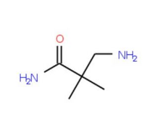 3-Amino-2,2-dimethylpropanamide (CAS 324763-51-1) - chemical structure image